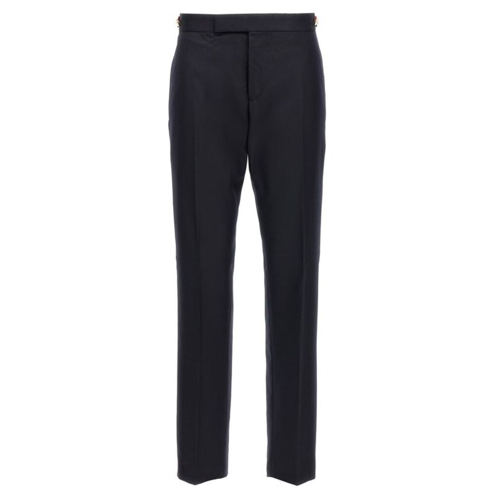 Thom Browne Blue Wool Casual Men's Pants